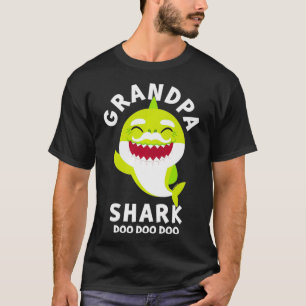 Baby Shark Grandpa Shark Premium  T-Shirt