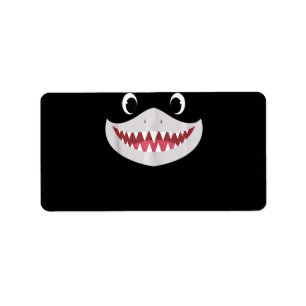 Baby Shark Halloween - Cute Shark Gifts Label