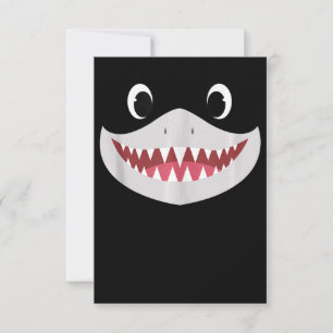 Baby Shark Halloween - Cute Shark Gifts Thank You Card