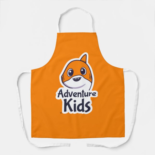 Baby Shark Nicola Apron | Cooking AdventureKids (Front)
