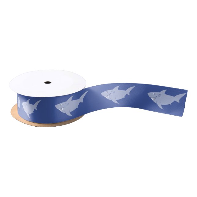 Baby Shark Ocean Animal Ribbon Satin Ribbon (Spool)