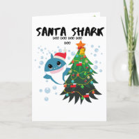 Baby Shark "Santa shark"