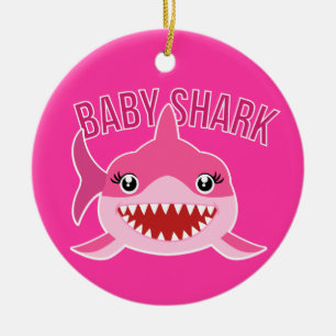 Baby Shark Xmas Christmas Tree Ornament