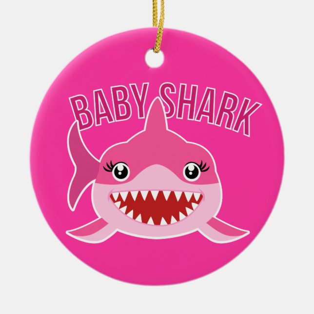 Baby Shark Xmas Christmas Tree Ornament (Front)