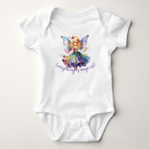 Baby Shirt Everything is Magical Fairy Bodysuit
