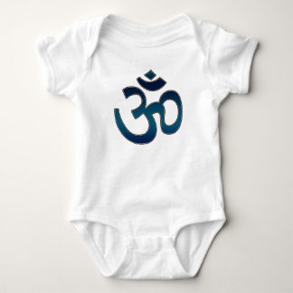 Baby Shirt, Ohm Symbol, Blue Bodysuit