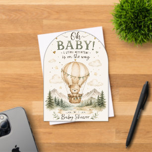 Baby Shower Adventure Invitation