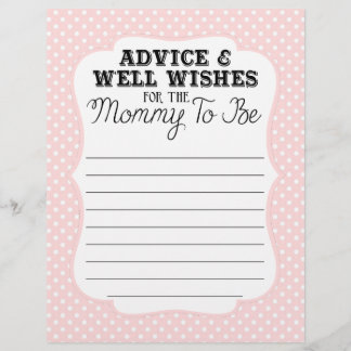 Baby Shower Advice and Wishes for Mummy to be