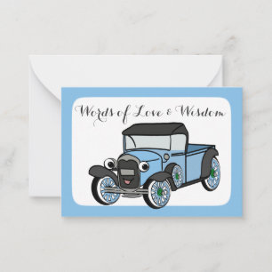 Baby Shower Advice Cards