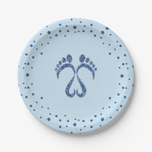 Baby shower and birthday plate