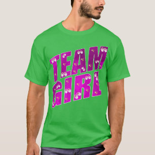 Baby Shower Announcement Gender Reveal Party Team T-Shirt