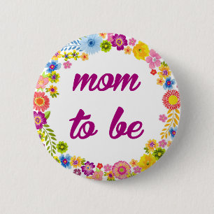 Baby Shower Badge - Mom to be