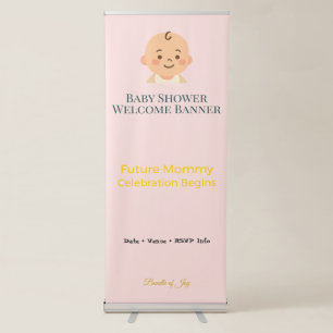 Baby Shower Banner Future Mummy Celebration