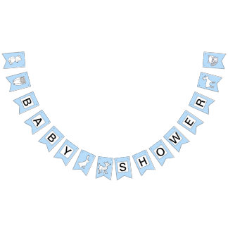 Baby Shower Banner -  Woodland Creatures