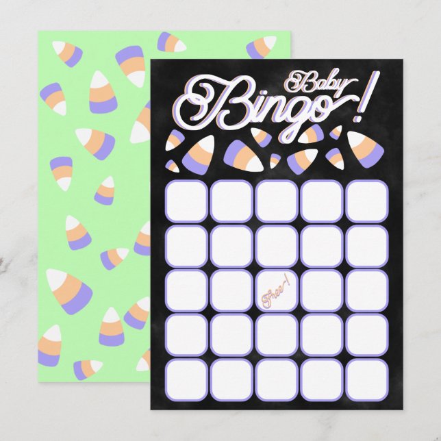 Baby Shower Bingo (Front/Back)