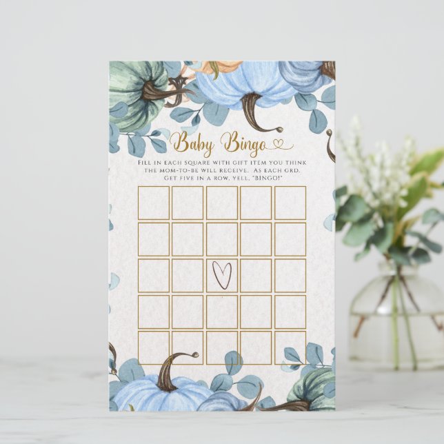  Baby shower bingo game (Standing Front)