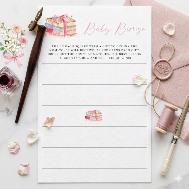 Baby Shower Bingo Game A New Chapter Begins (Creator Uploaded)