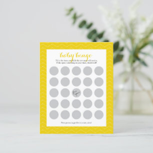 Baby Shower BINGO Sheet