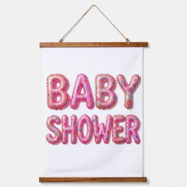 Baby shower birth hanging tapestry (Front)