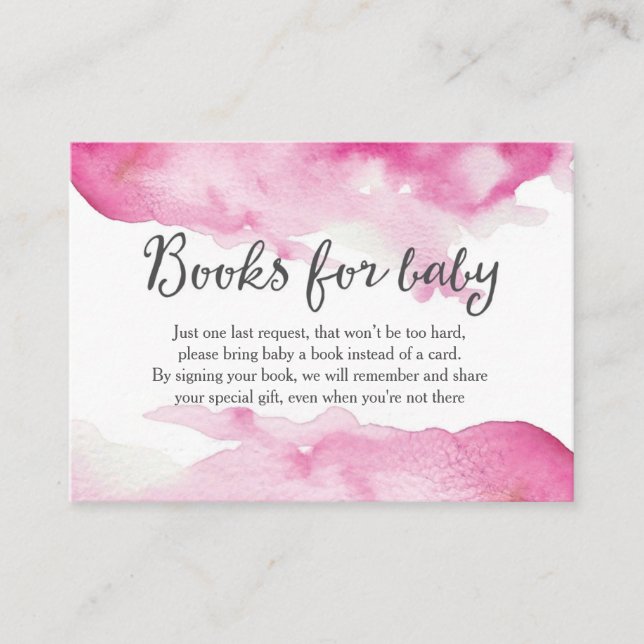 Baby Shower Book for baby cards (Front)