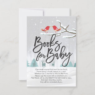 Baby Shower Books for Baby / Bring a book Request Invitation