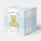 Baby Shower Boy Bear with Name and Date Thank You