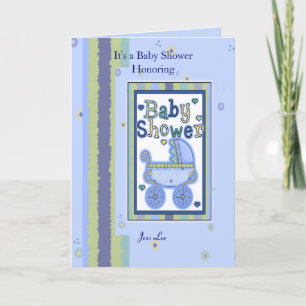 Baby Shower Boy Invitation
