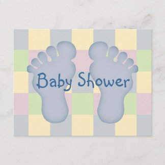 Baby Shower boy Invitation