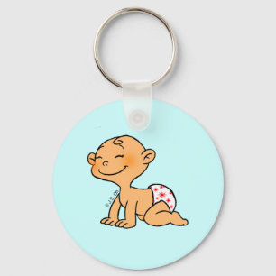 Baby Shower (boy) Key Ring