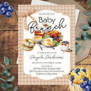 Baby Shower Brunch Neutral Invitation