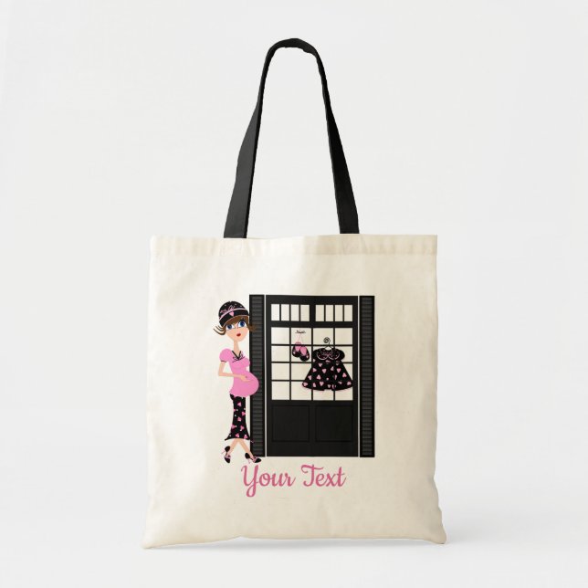 Baby shower - Budget Tote Bag (Front)