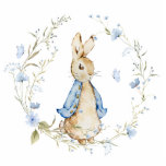 Baby Shower Bunny Image Sculpture Standing Photo Sculpture<br><div class="desc">Transform your party into an enchanting garden scene by using a cut-out image of Peter Rabbit as the centerpiece,  creating a whimsical table decoration that captures the essence of Beatrix Potter's beloved tale. Feel free to display this adorable cut out image in any way you want.</div>