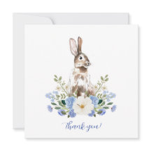 Baby Shower Bunny Thank You Cards