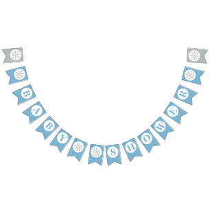 Baby Shower Bunting Flags - Boy Babyshower