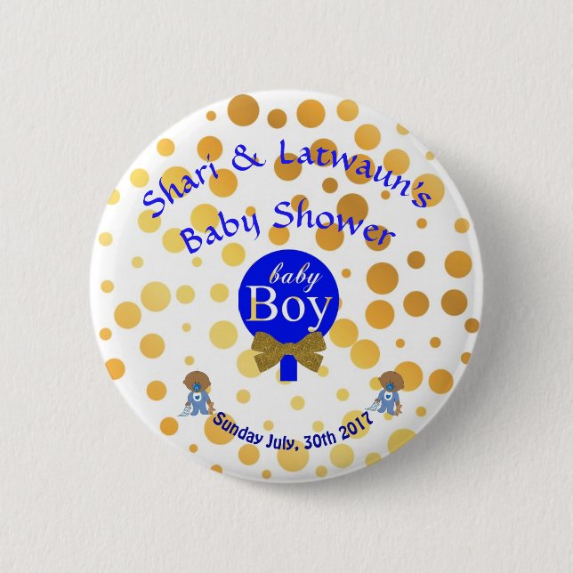 baby shower button (Front)