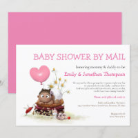 Baby Shower By Mail Cute Baby Girl Ladybird Daisy