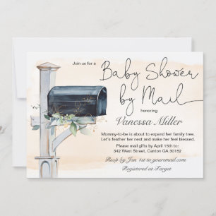 Baby Shower by Mail Invitation