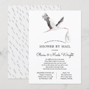 Baby Shower by Mail Invitation
