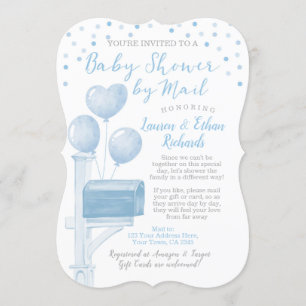 Baby Shower by Mail Invitation
