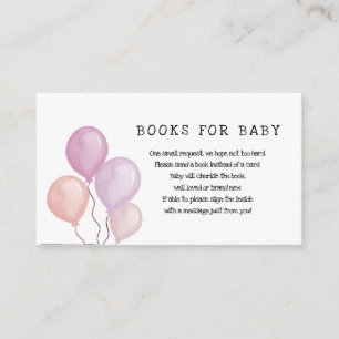 Baby Shower by Mail Send a Book Enclosure Card