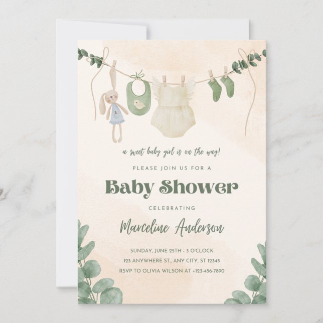 Baby Shower Card (Front)
