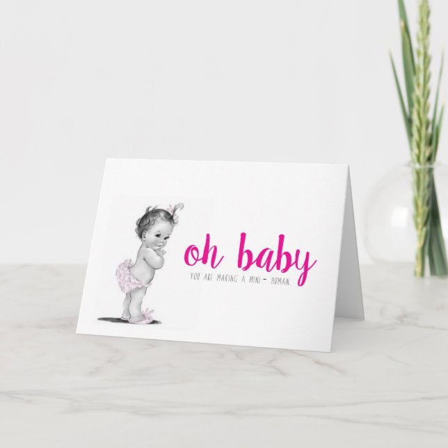 Baby Shower Card (Front)