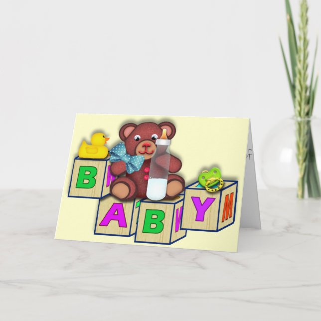 Baby Shower Card (Front)