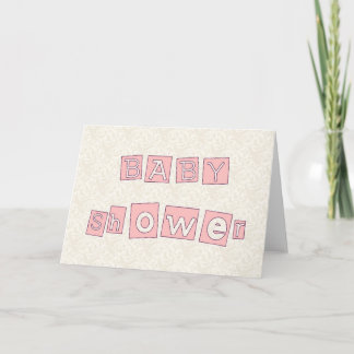 Baby Shower Card
