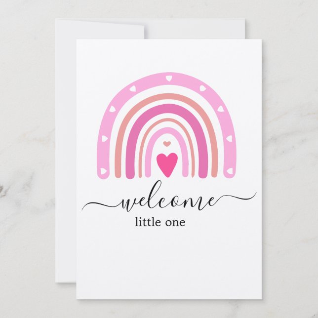 Baby shower card - Printable - Instant download (Front)