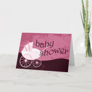 Baby Shower : carriage : Invitation