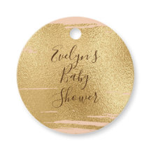 Baby Shower Classic Pink and Gold