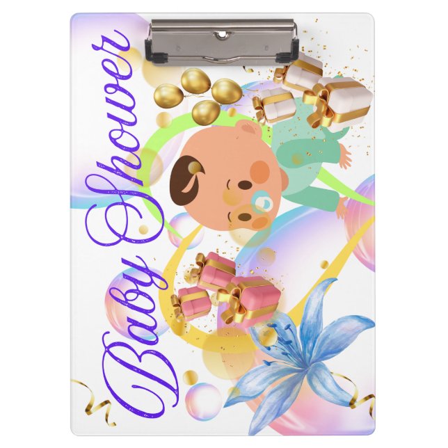 Baby Shower Clipboard (Front)