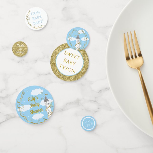 Baby Shower Confetti Castle in the Sky (Group)