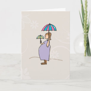 Baby Shower Congratulations Pregnant Mum Card